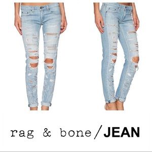 Rag & bone Jeans The Dre Boyfriend Skinny 28 NWT